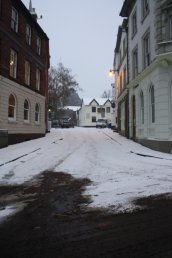 Snow on St. Marys Street
