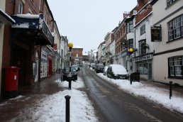 Broad Street in the snow