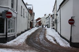 New Street in the snow