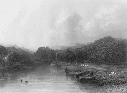 Goodrich Castle and Boats